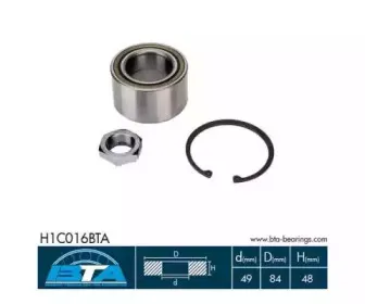 H1C016BTA BTA