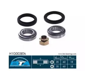 H1G003BTA BTA