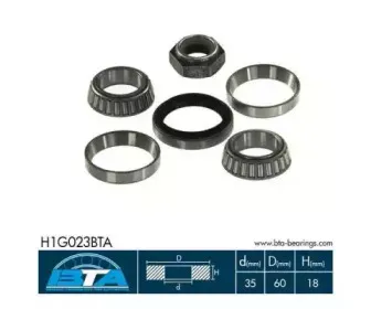 H1G023BTA BTA