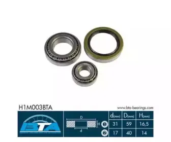 H1M003BTA BTA