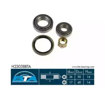 H23038BTA BTA