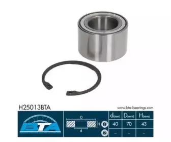 bta-h25013bta