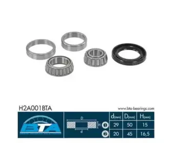 H2A001BTA BTA