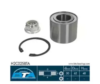 H2C025BTA BTA