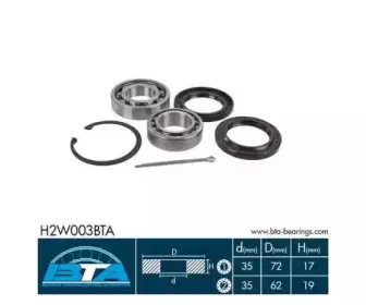 H2W003BTA BTA