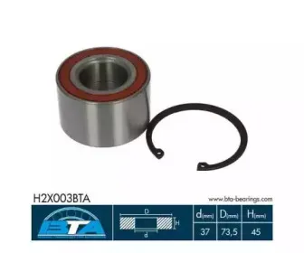 H2X003BTA BTA