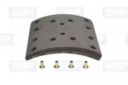 07-L19553-N00 SBP Тормозные колодки, барабанный тормоз