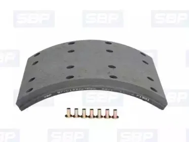 07-L19932-N00 SBP Комплект тормозных башмаков, барабанные тормоза