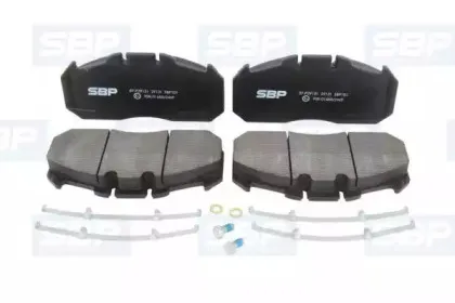 07-P29131 SBP Комплект тормозных колодок, дисковый тормоз