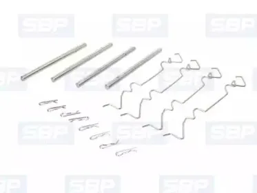 FKT5242 SBP Комплектующие, колодки дискового тормоза