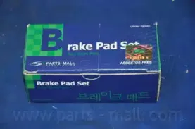 PKA-001 PARTS-MALL Комплект тормозных колодок, дисковый тормоз