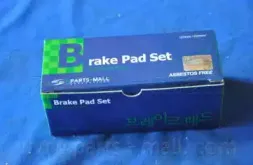 PKA-004 PARTS-MALL Комплект тормозных колодок, дисковый тормоз