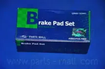 PKB-012 PARTS-MALL Комплект тормозных колодок, дисковый тормоз