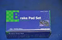 PKB-023 PARTS-MALL Комплект тормозных колодок, дисковый тормоз