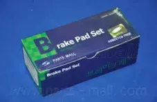 PKB-036 PARTS-MALL Комплект тормозных колодок, дисковый тормоз