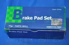 PKC-013 PARTS-MALL Комплект тормозных колодок, дисковый тормоз