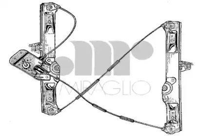 30222 MIRAGLIO Подъемное устройство для окон