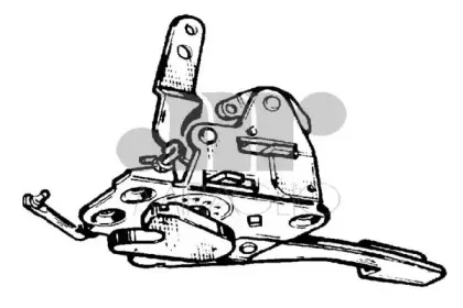 40211 MIRAGLIO Замок двери