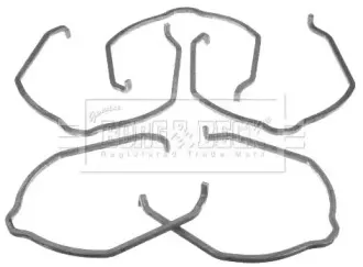 BHC2003 BORG & BECK Хомут, воздушный шланг компрессора