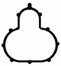 MG3541 BGA Прокладка, впускной коллектор