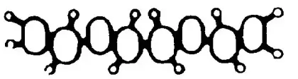MG9338 BGA Прокладка, впускной коллектор