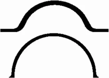 OK5313 BGA Комплект прокладок, масляный поддон