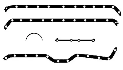 OK5391 BGA Комплект прокладок, масляный поддон