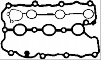 RK3321 BGA Комплект прокладок, крышка головки цилиндра