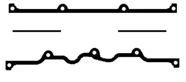RK6336 BGA Комплект прокладок, крышка головки цилиндра