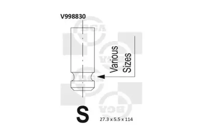 V998830 BGA Выпускной клапан
