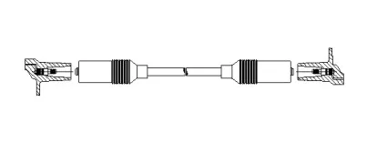 11760 BREMI Провод зажигания