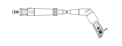 13727 BREMI Провод зажигания