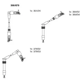 300679 BREMI Комплект проводов зажигания