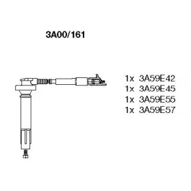 3A00161 BREMI Комплект проводов зажигания