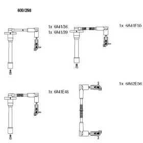 600298 BREMI Комплект проводов зажигания