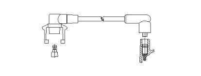 60760 BREMI Провод зажигания
