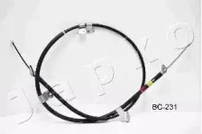 131231 JAPKO Трос, стояночная тормозная система