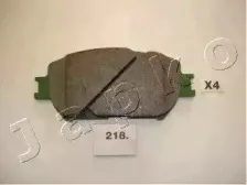 50218 JAPKO Комплект тормозных колодок, дисковый тормоз