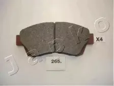 50265 JAPKO Комплект тормозных колодок, дисковый тормоз