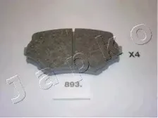 50893 JAPKO Комплект тормозных колодок, дисковый тормоз