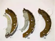 55511 JAPKO Комплект тормозных колодок