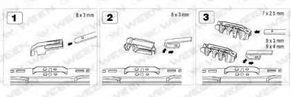 102-1313 WEEN Щетка стеклоочистителя