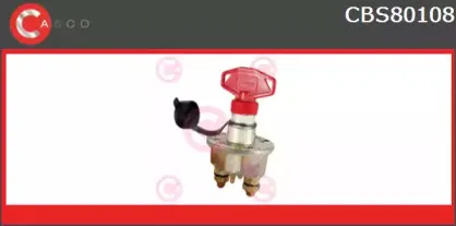 CBS80108AS CASCO Выключатель аккумуляторной батареи, аккумуляторная батарея