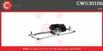 CWS30106GS CASCO Система очистки окон