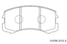 KD4719W ASIMCO Комплект тормозных колодок, дисковый тормоз
