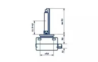 84010 NARVA Лампа накаливания, фара дальнего света