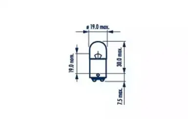 17172 NARVA Лампа накаливания, фонарь указателя поворота