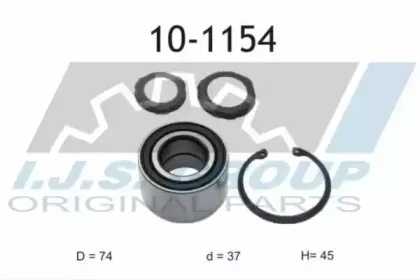 10-1154 IJS GROUP Комплект подшипника ступицы колеса