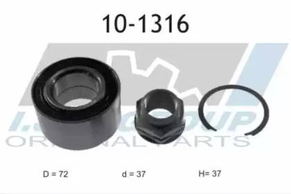 10-1316 IJS GROUP Комплект подшипника ступицы колеса