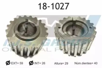 18-1027 IJS GROUP Шестерня, распределительный вал
